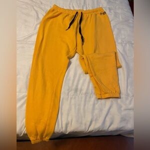 PINK Victoria's Secret Yellow Sweatpants